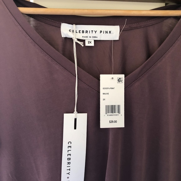 Celebrity Pink tunic tee - Picture 3 of 5